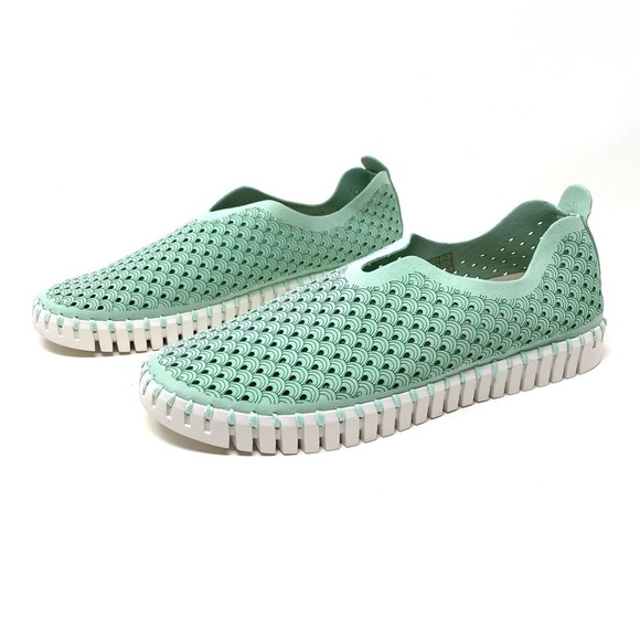ILSE JACOBSEN TULIP SNEAKER LAUREL GREEN - Picture 2 of 7
